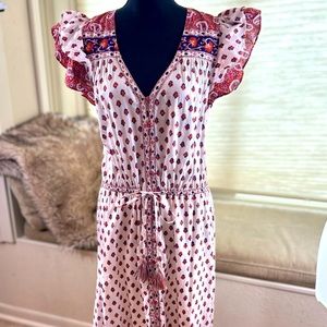 Veronica Beard Cotton Maxi Dress size 10